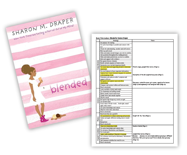 Blended book cover