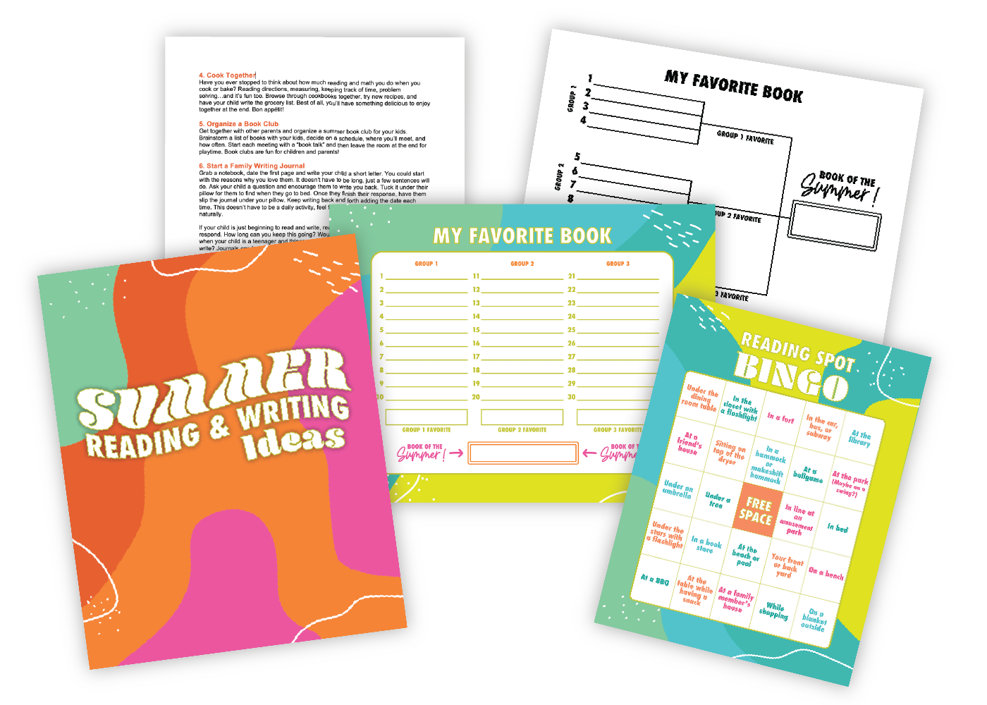 Summer Reading and Writing Resource